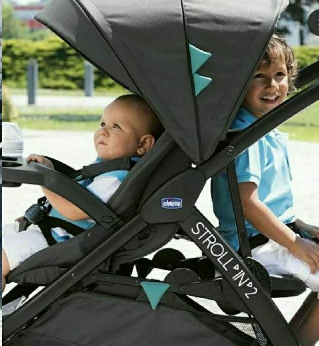 Strollin2 É O Carrinho Ideal para Transportar Duas Crianças de ...