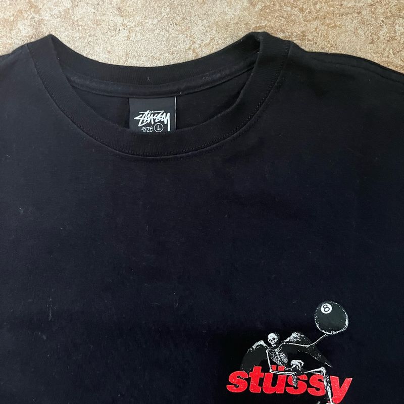 Stussy Apocalypse T-Shirt Black | Stussy Usado 109178414 | enjoei