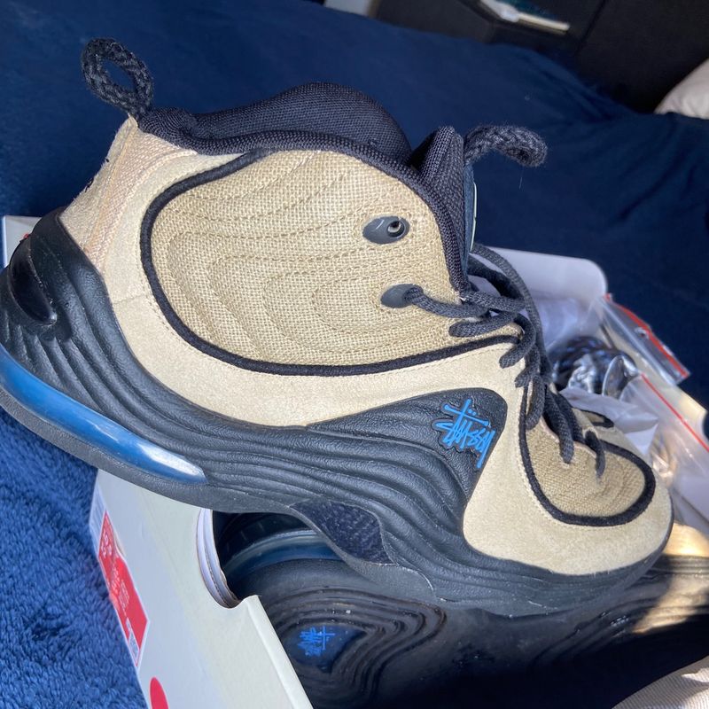 Stussy X Nike Air Penny 2 Rattan Limestone | Nike Usado