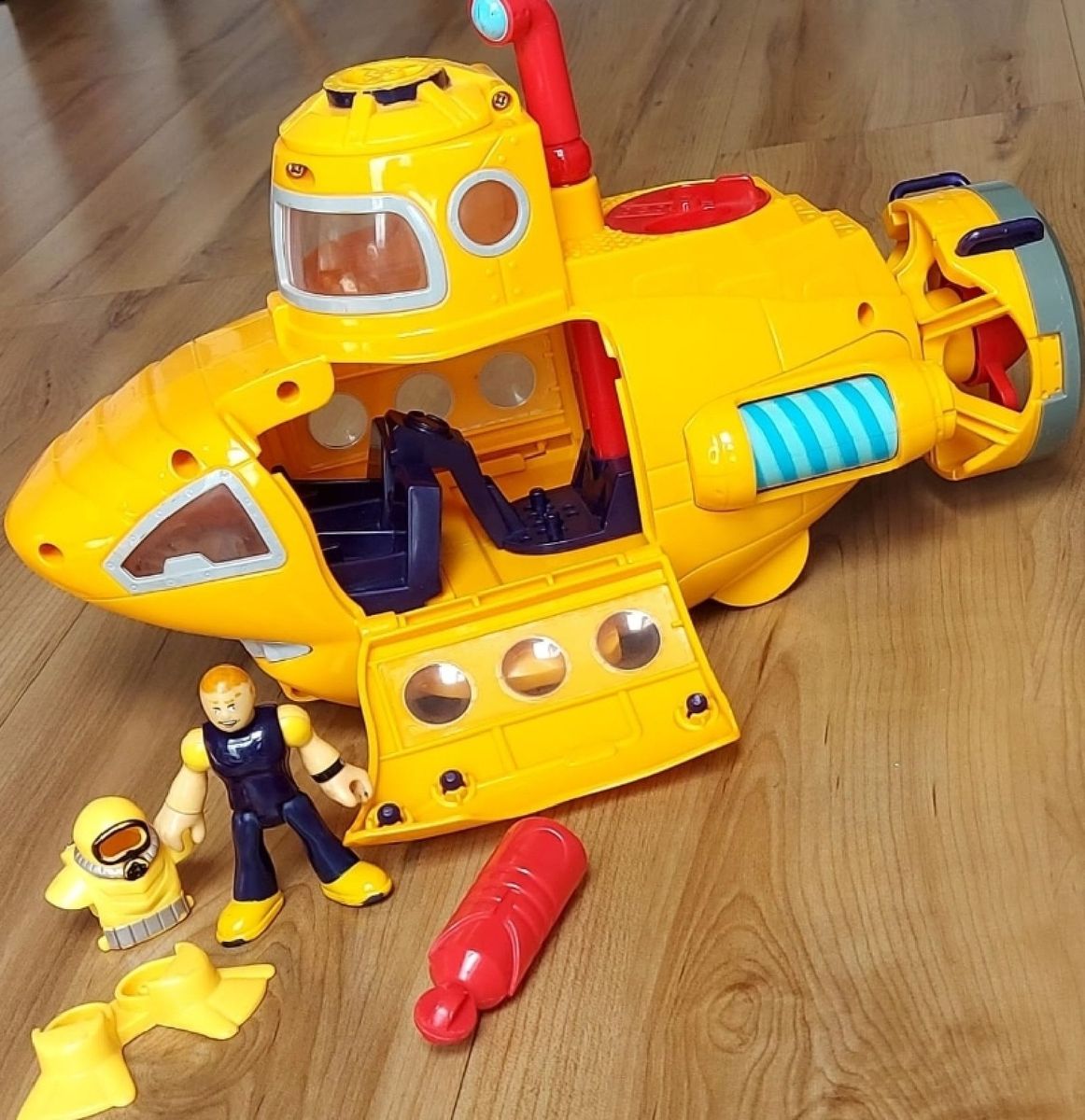 Submarino Amarelo | Brinquedo Para Bebês Fisher Price Usado 77204454