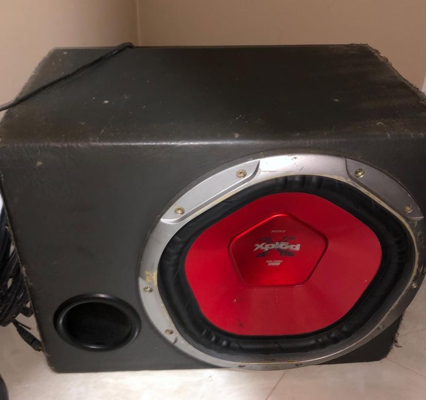 sony xplod subwoofer 1200w