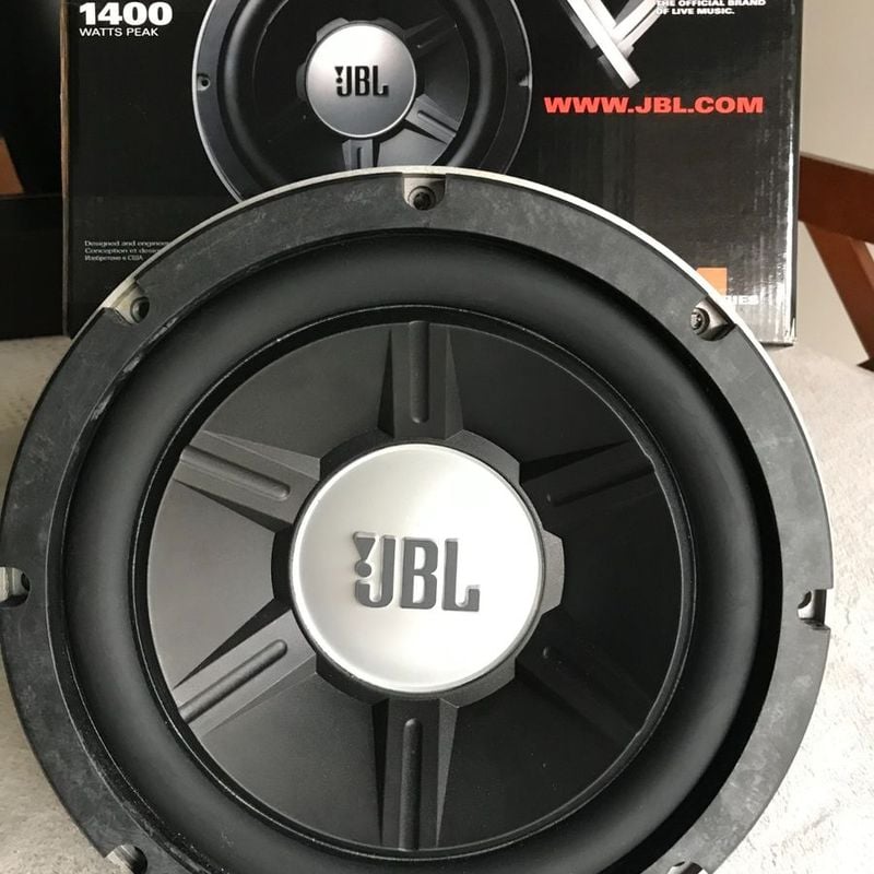 Subwoofer Jbl Modelo Gto1014 Grand Touring Series Carro Jbl Usado  88386146 enjoei