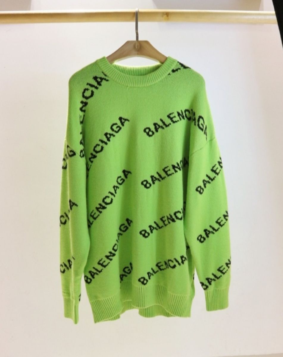 sueter balenciaga verde