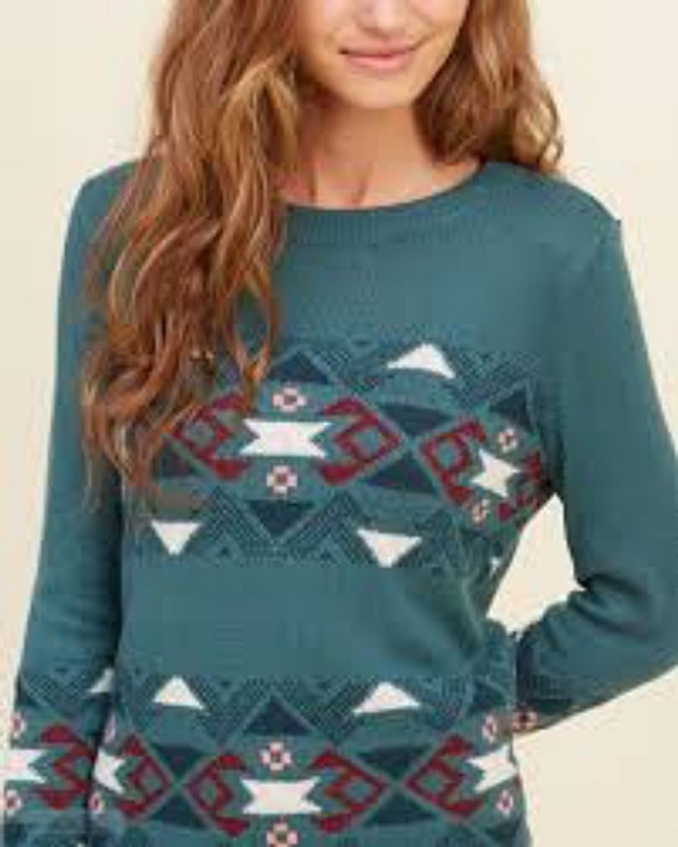 Sueter best sale hollister feminino