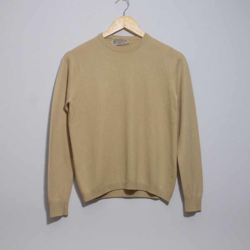 Suéter Cashmere 60s/70s Bege Casaco Feminino The Scotch House By - Main Image