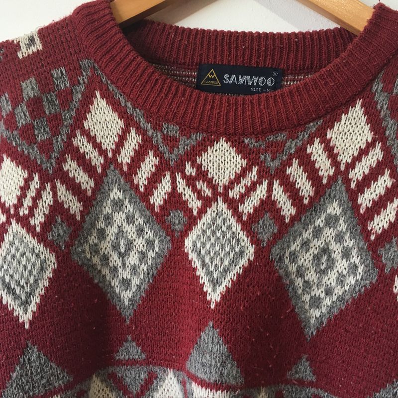 andmary Dona argyle knit set up - スカート