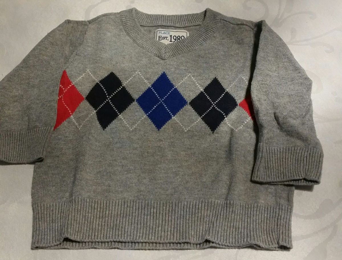 Sueter Estilo Inglês Roupa Infantil para Bebê The Childrens Place