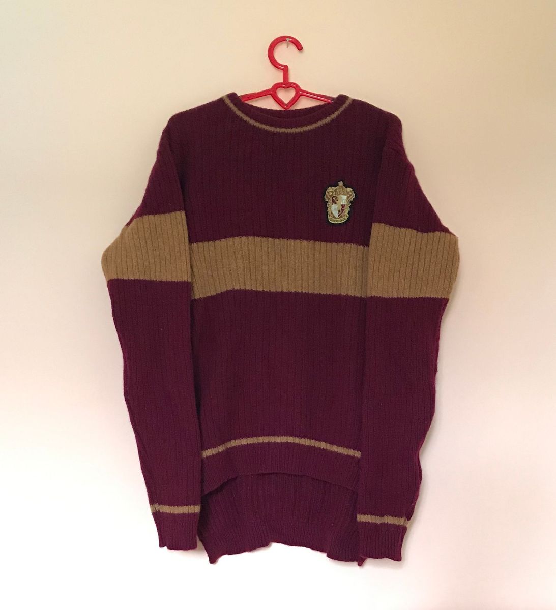 casaco harry potter grifinoria