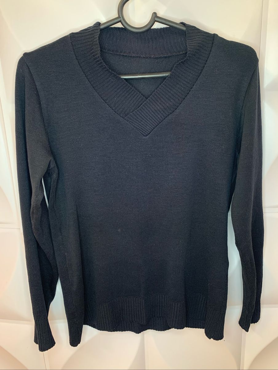 Suéter Lã Básico Casaco Feminino Usado 73945980 enjoei