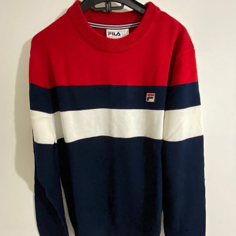 Sueter Listrado Fila Usado 89196852 enjoei