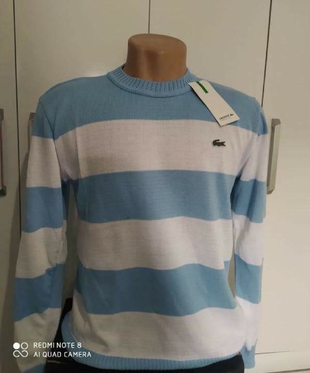 Suéter Listrado Casaco Masculino Nunca Usado 72525259 enjoei