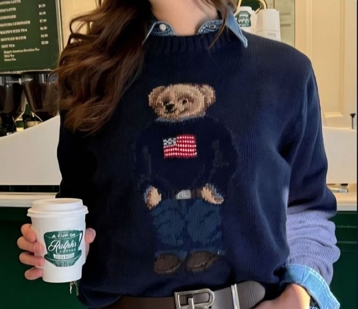 Suéter Polo Ralph Lauren Polo Bear Azul Marinho | Casaco Masculino ...