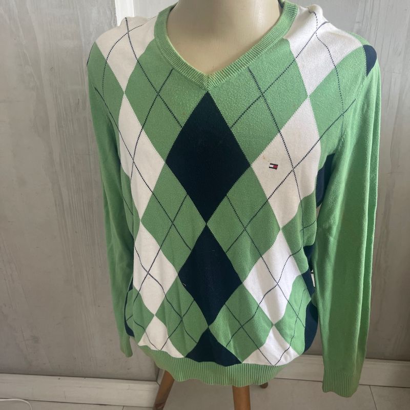 Sueter tommy best sale hilfiger verde