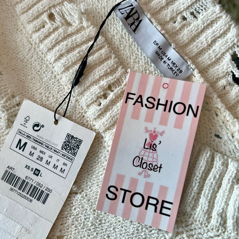 Suéter Tricot Destroyed | Zara Nunca Usado 102982836 | enjoei