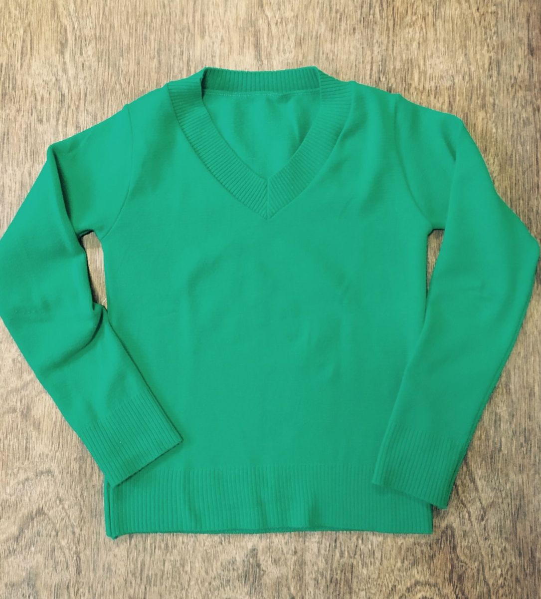 sueter verde feminino