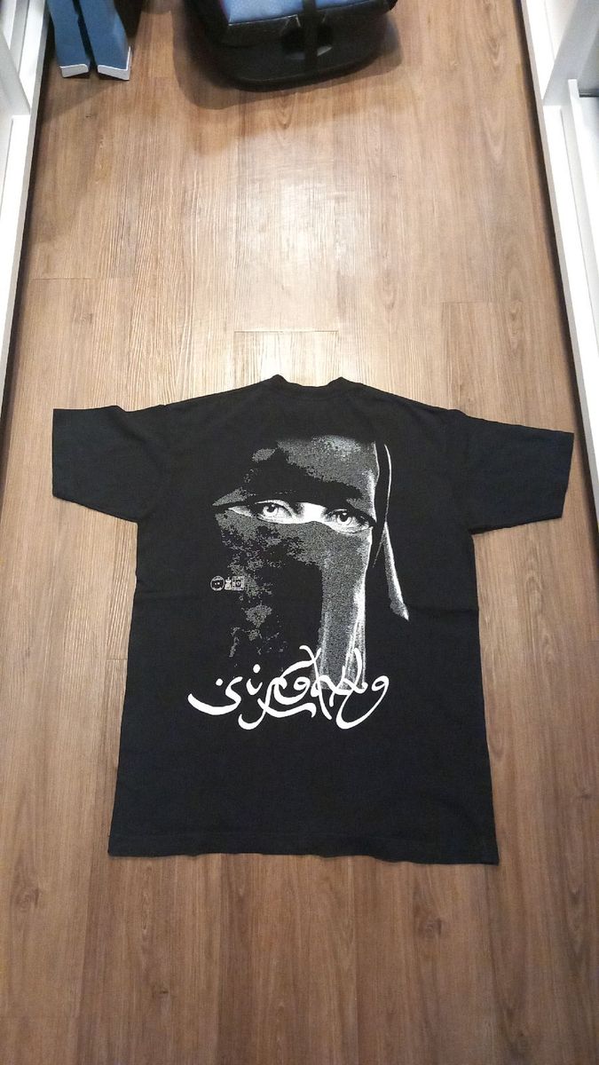 Sufgang Arabic Script Preta | Camiseta Masculina Sufgang Usado 85940203