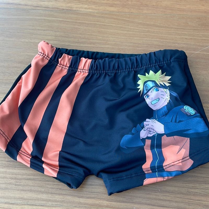 SUNGA INFANTIL PERSONAGEM NARUTO - Pequeno ceu - Loja de roupa