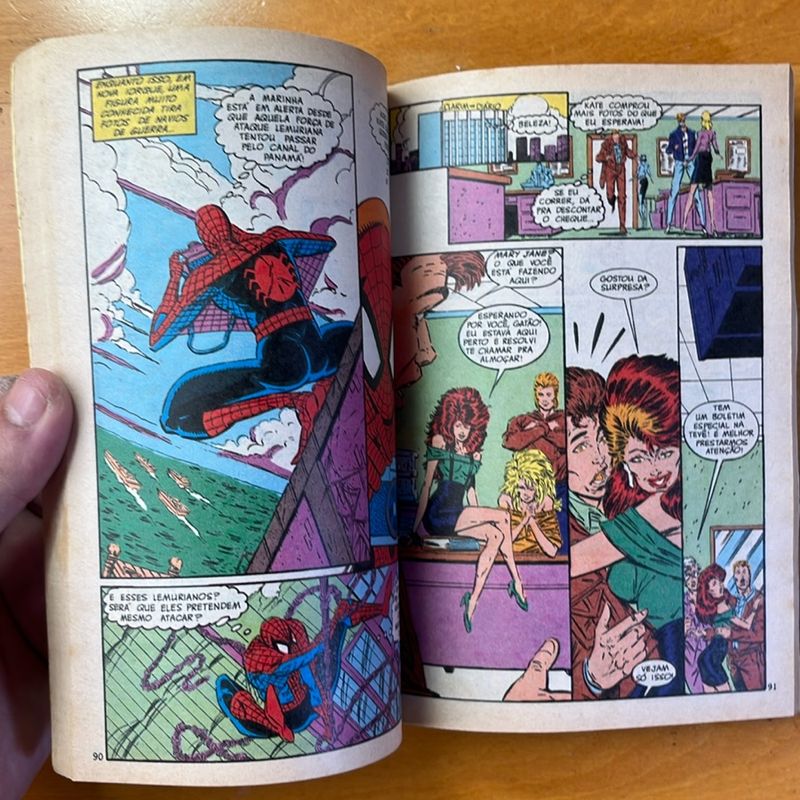 Super Almanaque Marvel #8 - Ataques Atlantis. Julho93. com X-Men