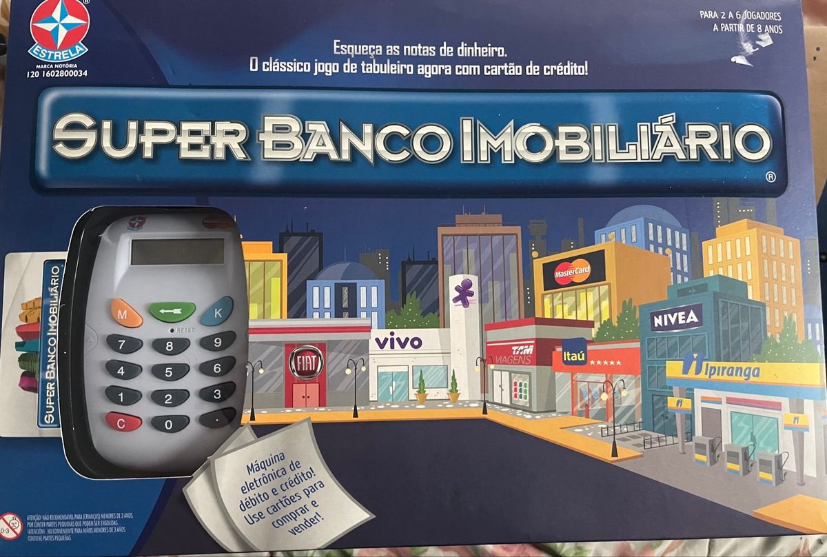 Super Banco Imobiliário - Máquina de Cartão - 1201602800034