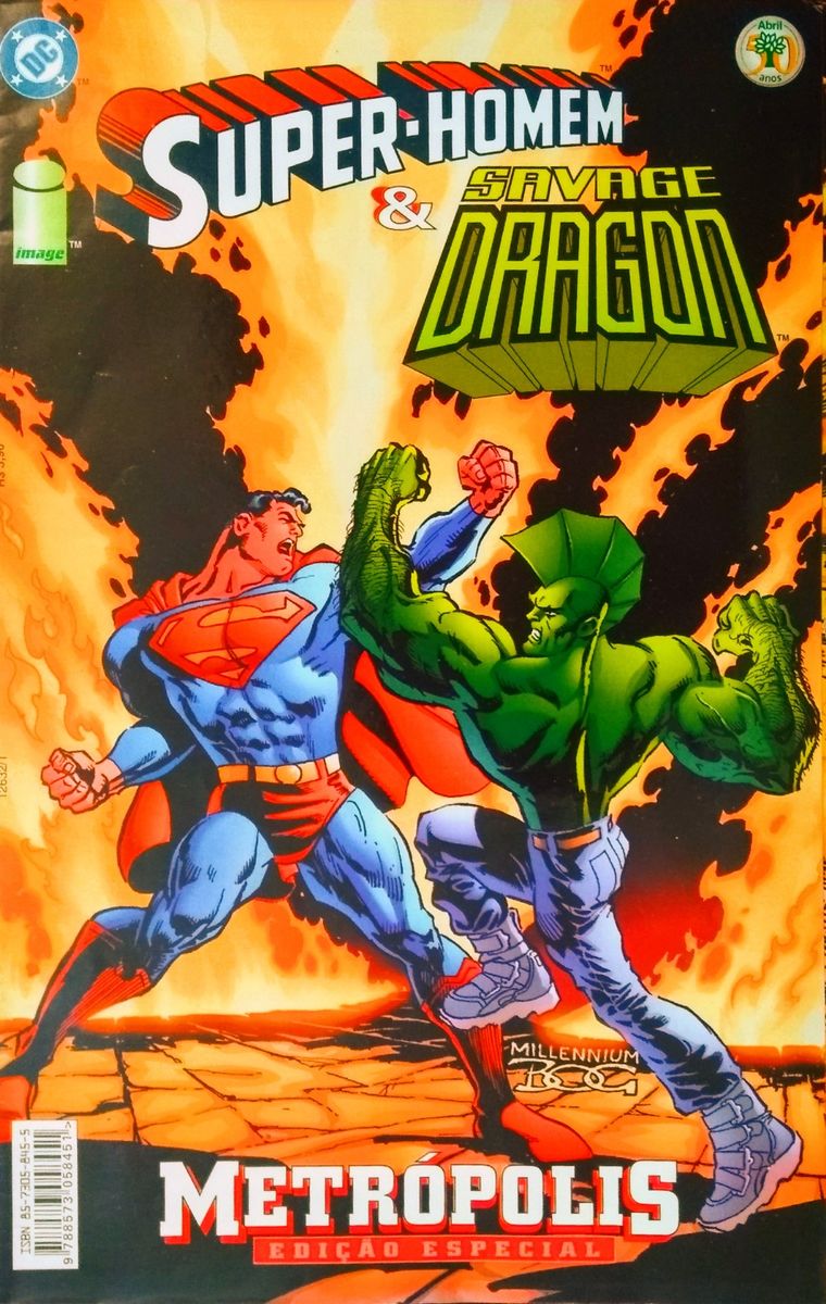 Hq The Savage Dragon Nº 1 - Image / Ed. Abril - 1993