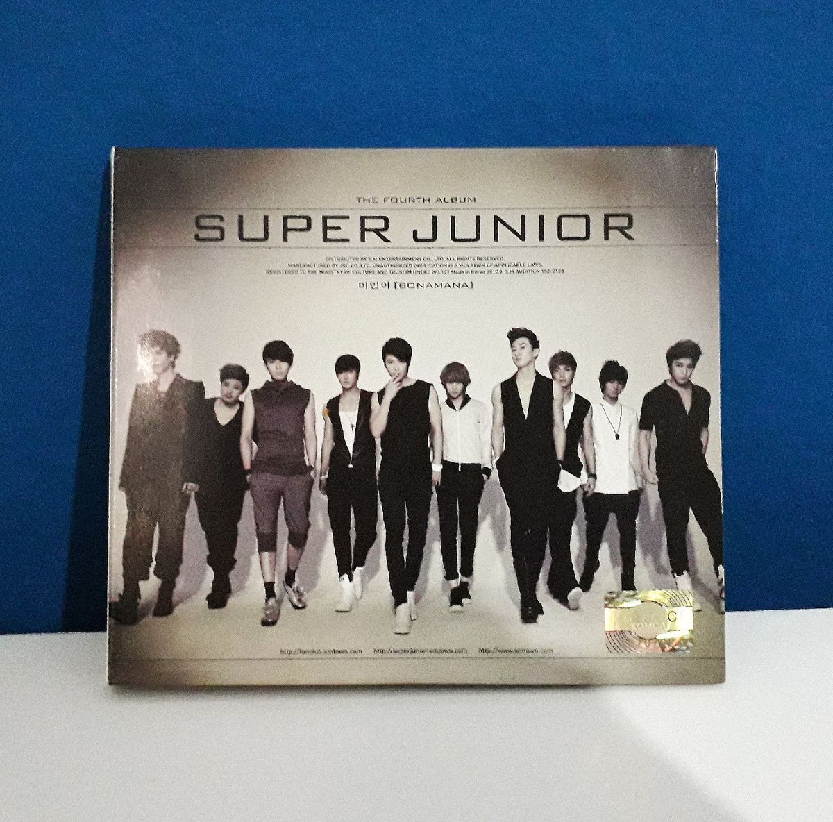 SUPER JUNIOR The 4th album BONAMANA - K-POP・アジア