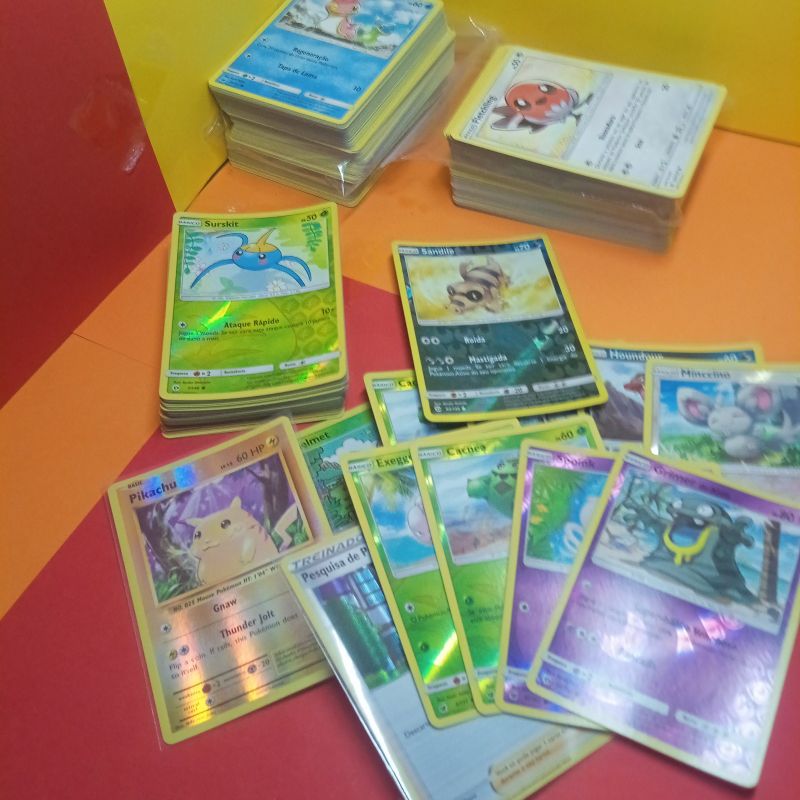 Kit 40 Cartas Antigas Originais Pokémon TCG SEM REPETIÇÃO - 2003 a 2011 -  Complete Sua Coleção!