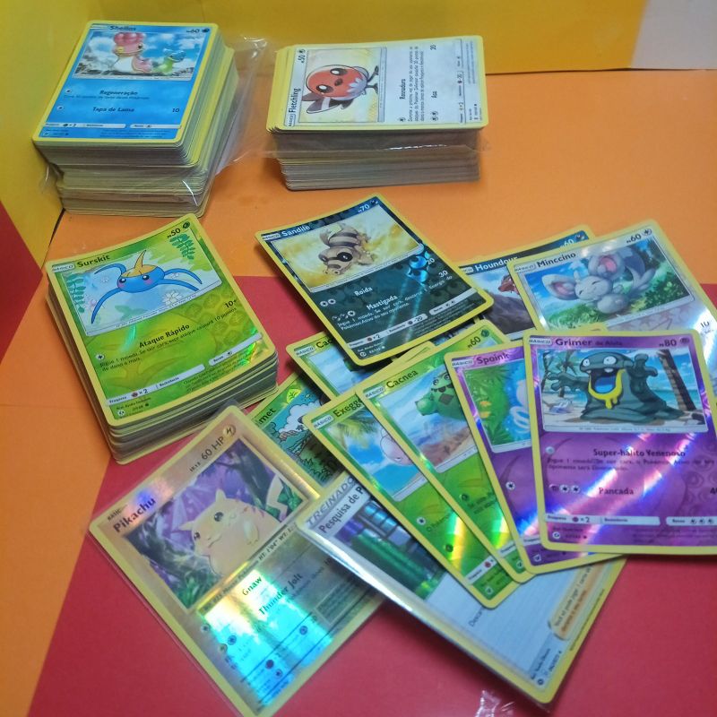 Kit 40 Cartas Antigas Originais Pokémon TCG SEM REPETIÇÃO - 2003 a 2011 -  Complete Sua Coleção!