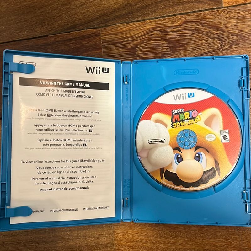 Nintendo Jogo Super Mario 3d World Wii U, Jogo de Videogame Nintendo Usado  49953756