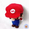 super mário boneco de crochê amigurumi - outros annie crocheter