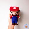 super mário boneco de crochê amigurumi - outros annie crocheter