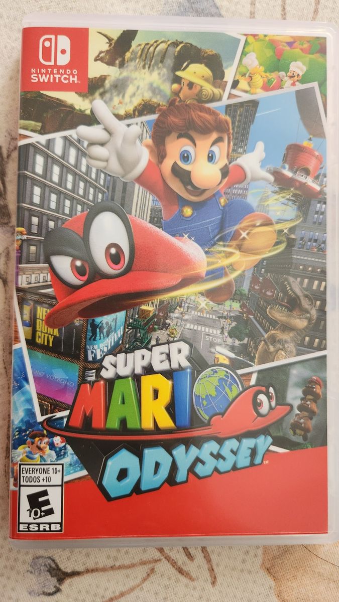 Super Mario Odyssey Nintendo Switch Físico Jogo De Videogame Nintendo Usado 81574005 Enjoei 9082