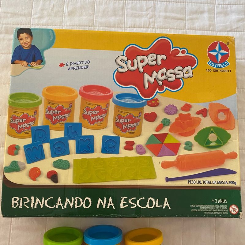 Super Massa- Brincando Na Escola (completo e Novinho) Brinquedo para  Bebês Estrela Usado 93086750 enjoei