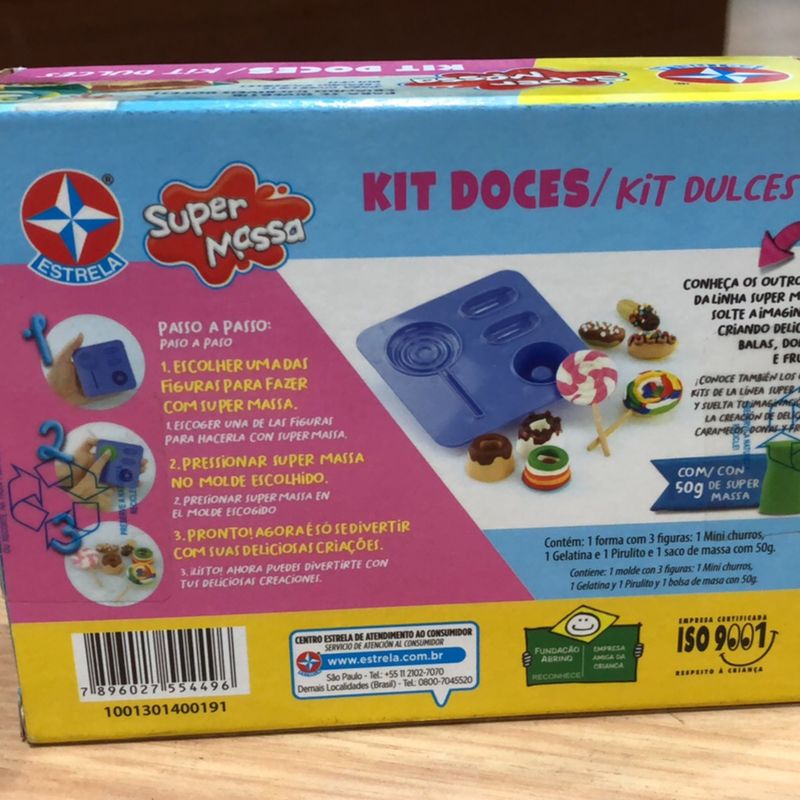 Super Massa Kit Sorvete, Estrela : : Brinquedos e Jogos