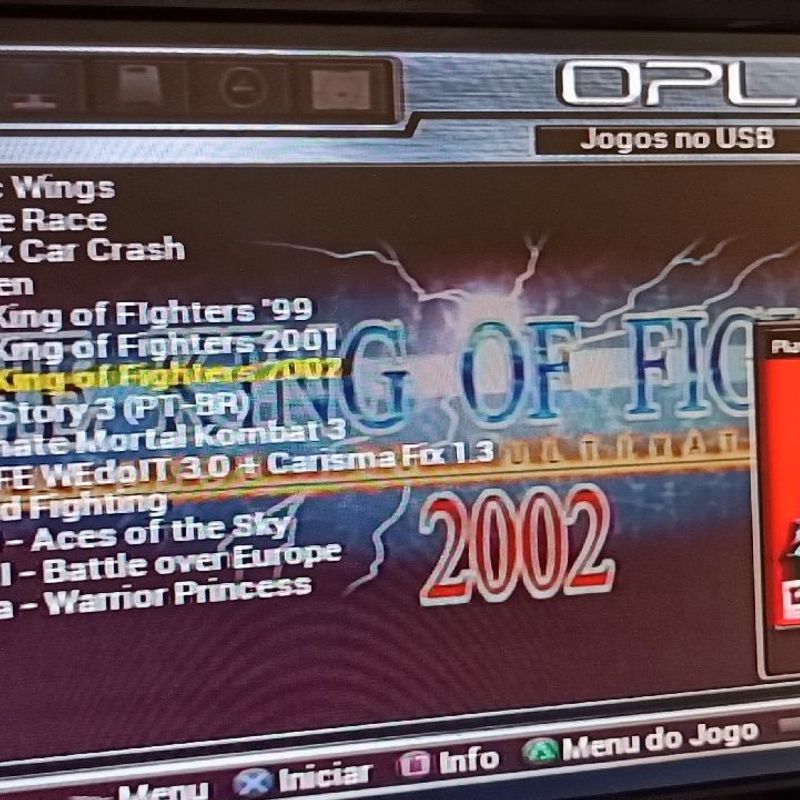 OPL PS2 Pack The king Of Fighters Collection 