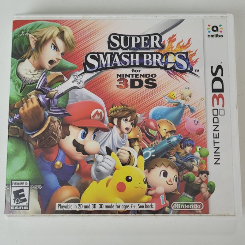 Super Smash Bros. 3DS precisa de atualização para jogar online