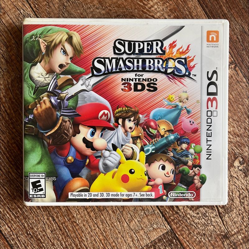 Super Smash Bros. 3DS precisa de atualização para jogar online