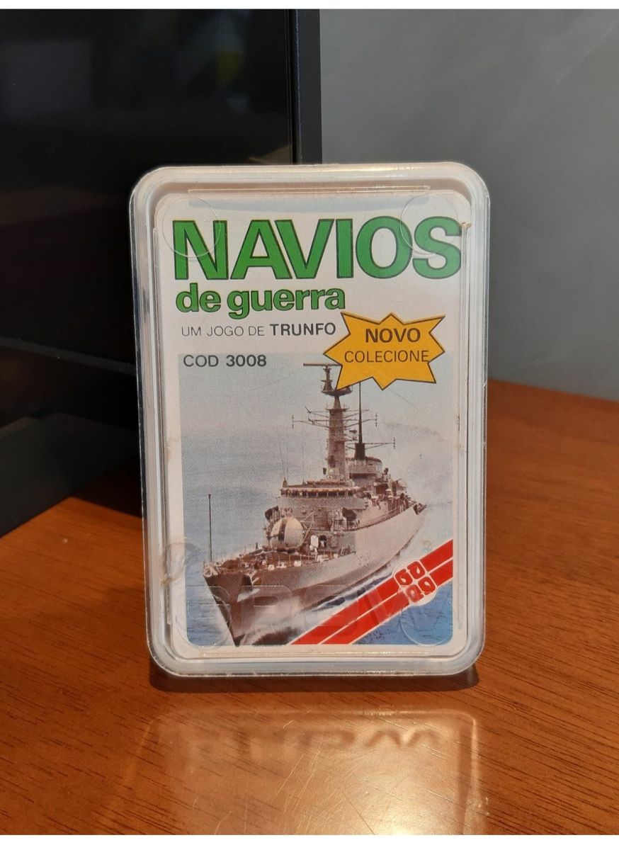 Jogo De Cartas Grow Super Trunfo Navios De Guerra R530