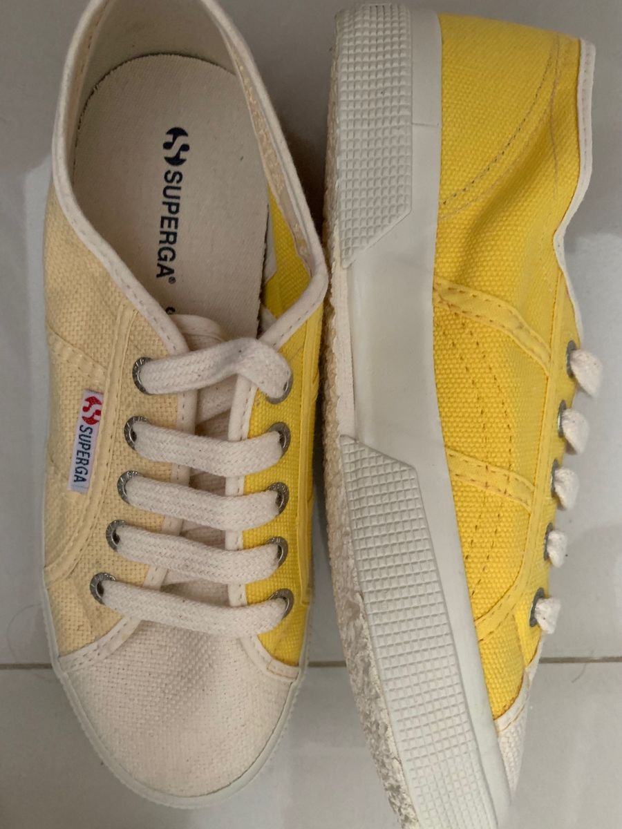 Superga amarelo sales