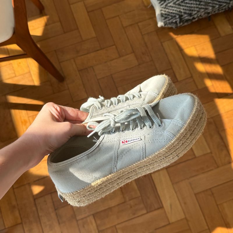 Superga azul claro shop