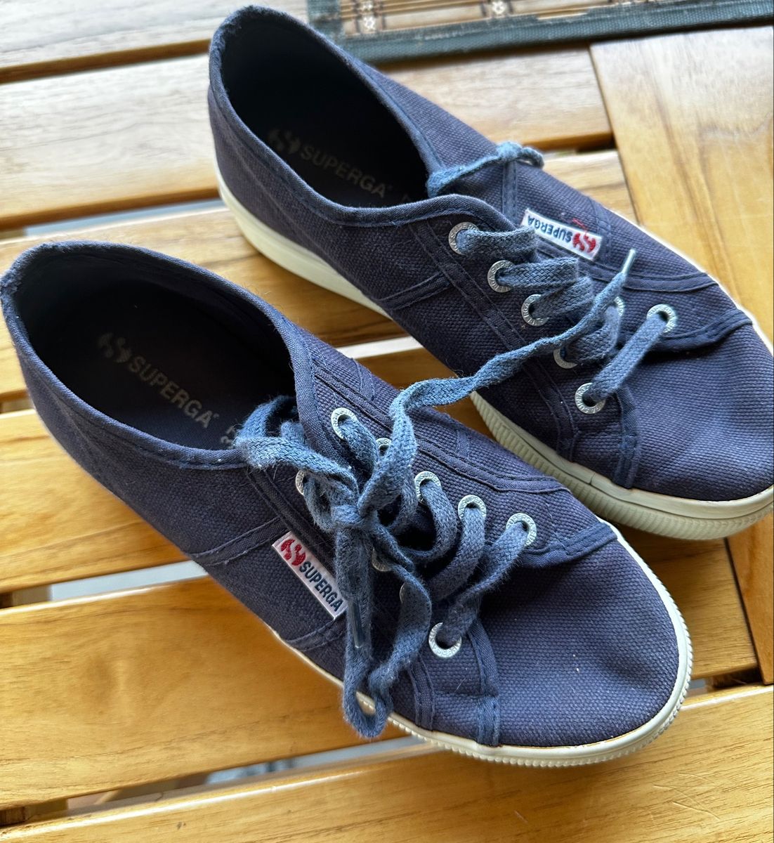 Superga azul best sale