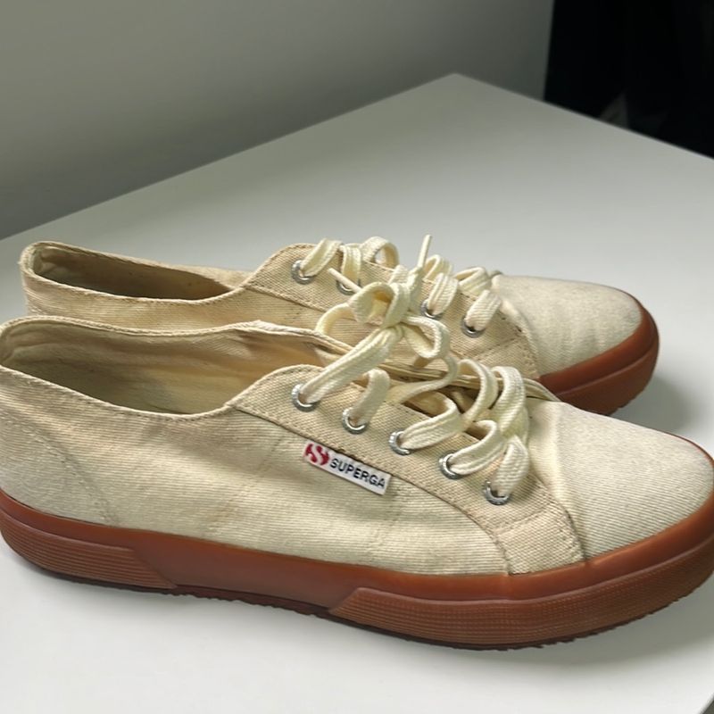 Superga creme hot sale