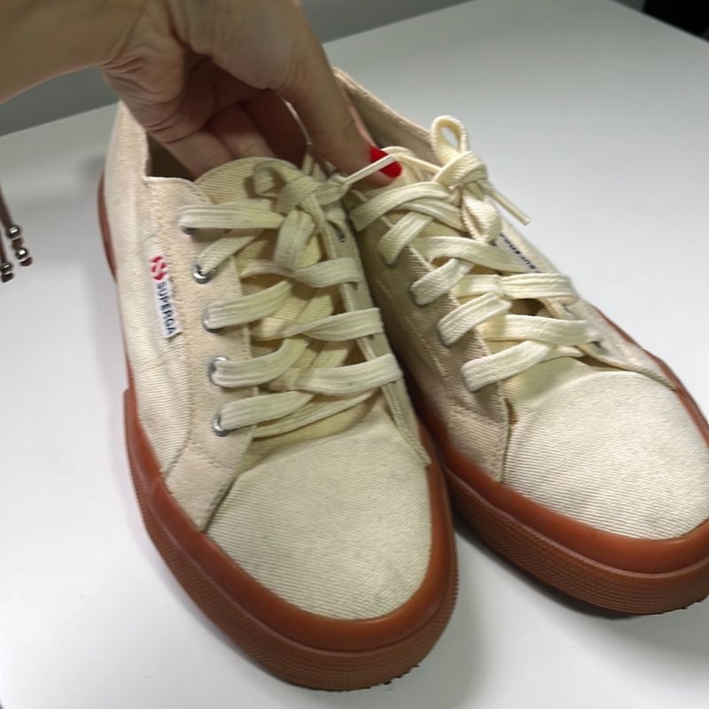 Superga creme outlet