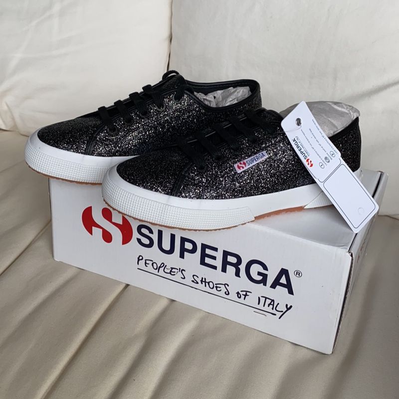 Superga glitter sales