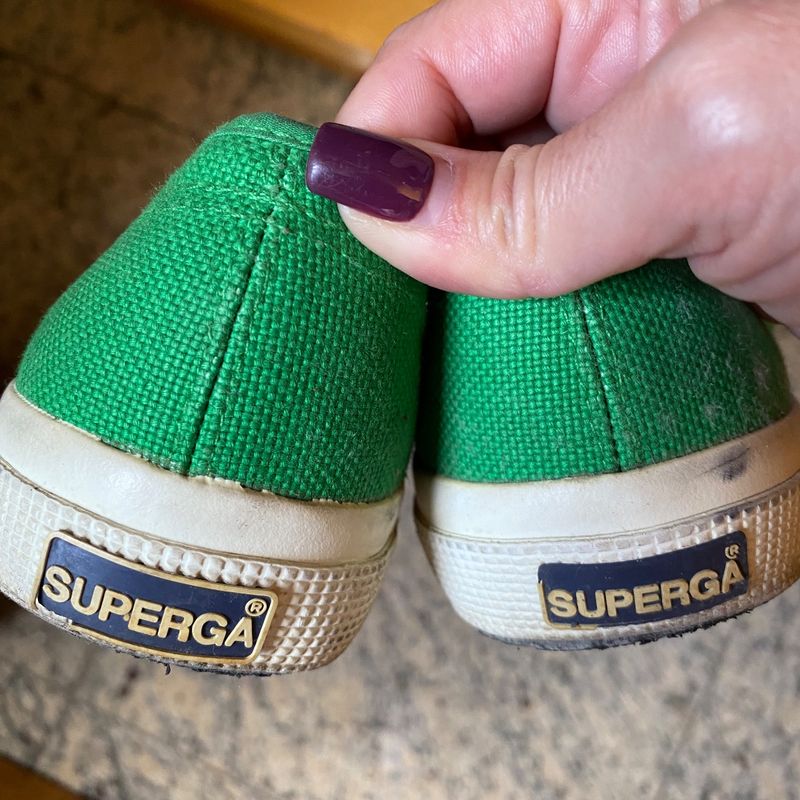 Superga verde clearance