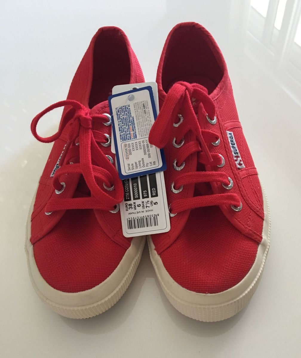 superga vermelho