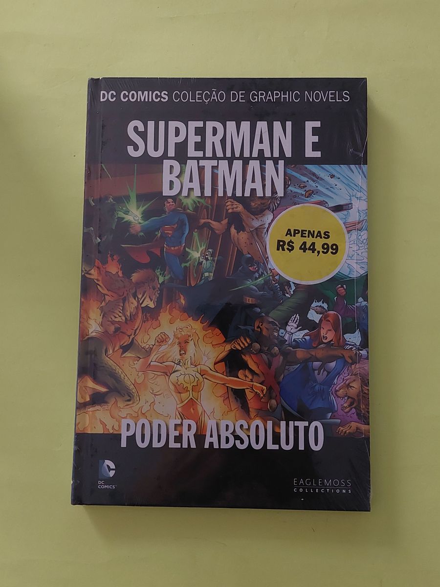 Superman e Batman - Poder Absoluto - Edição de Luxo em Capa Dura | Livro Dc  Comics Nunca Usado 79346950 | enjoei