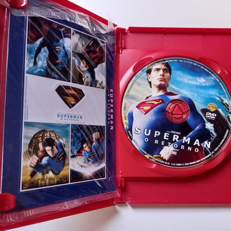 Dvd filme - superman - o retorno - WARNER - Filmes - Magazine Luiza