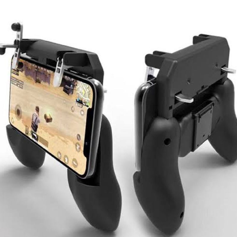 Gamepad para jogos de celular pubg, joystick com botão de gatilho