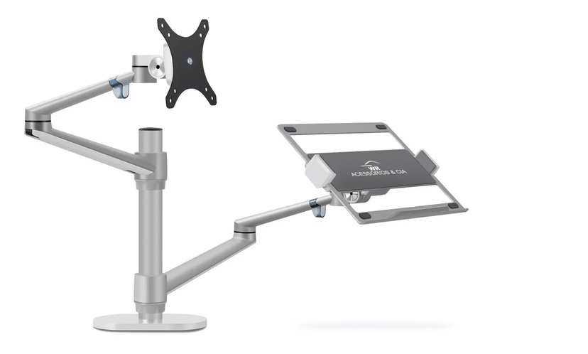 Suporte para Notebook e Monitor Ergonômico em Alumínio | Computador ...