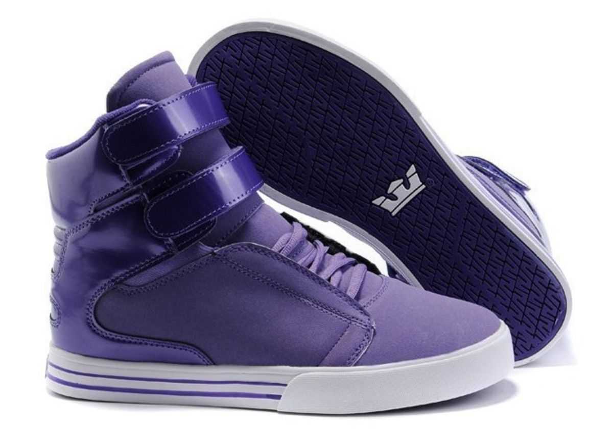 tenis supra roxo